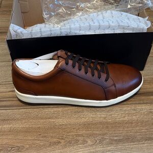 Florsheim Brown Crossover Work Sneakers with Steel Toe